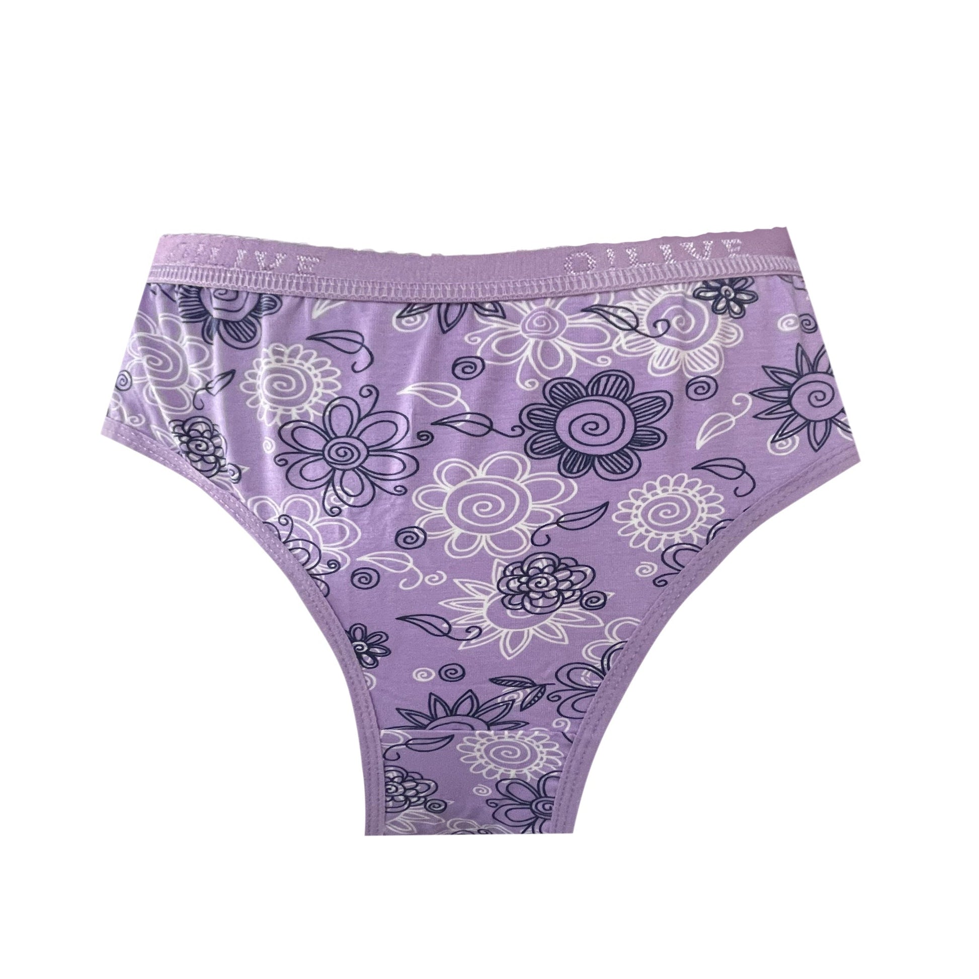 طقم داخلي 3 قطع موديل 613 - مقاسات متعددة - أوليف 