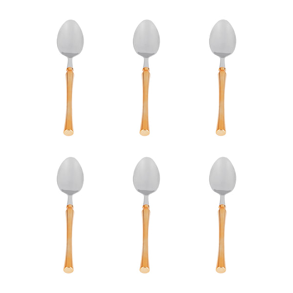 6-piece brass handle tablespoon set, model 83