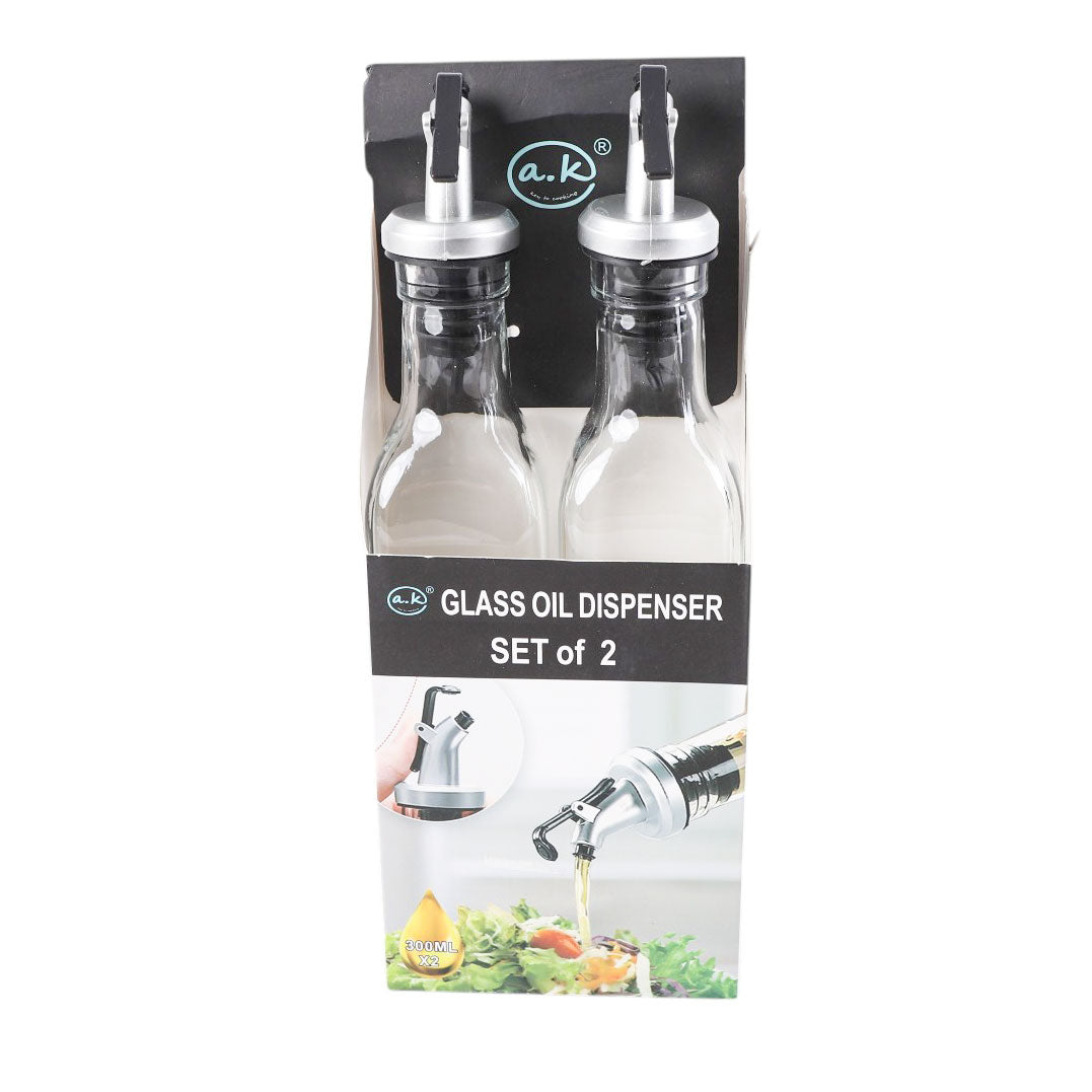 300ml Oil and Vinegar Bottle Set, 2 Pieces, Model 17533
