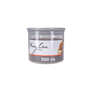 علبة بقوليات XG مستديرة بغطاء رخامي 500 ملي موديل 453 