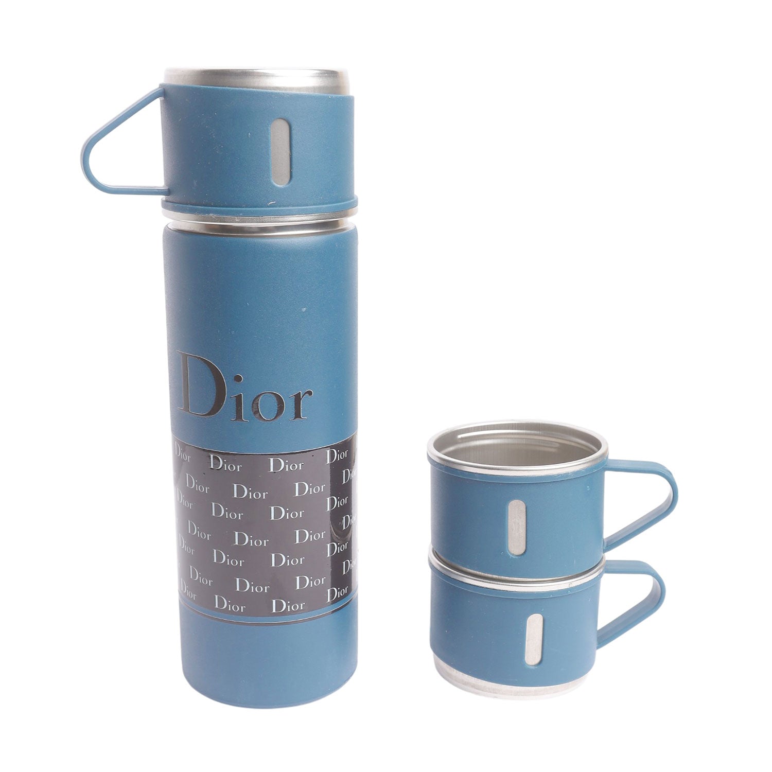 طقم مج حراري DIOR ستانلس + 2 كوب موديل B1-533 