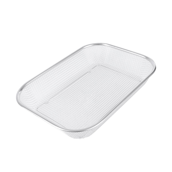 باسكت تحمير بالقاعدة ستانلس مقاس 38*28 موديل T-1137