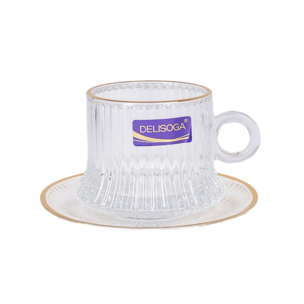 طقم قهوة بالطبق 12 قطعة بالطبق DELISOGA 15-74 