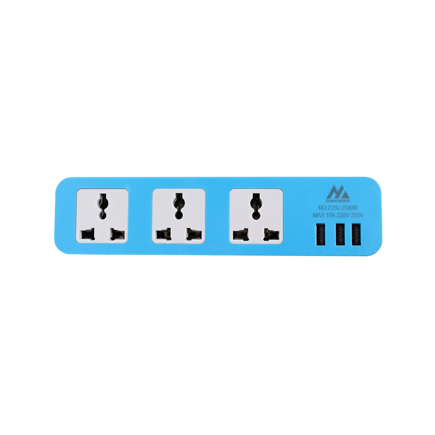 مشترك كهربائي المغربي 3 عين الوان كارت فاكيوم USB موديل 235U 