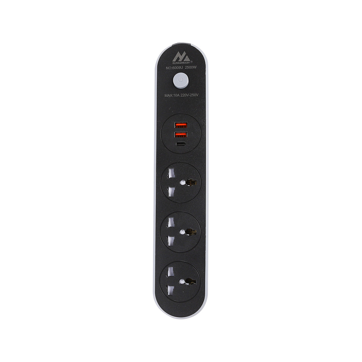 مشترك كهربائي المغربي 3 عين كارت فاكيوم USB موديل 6009 