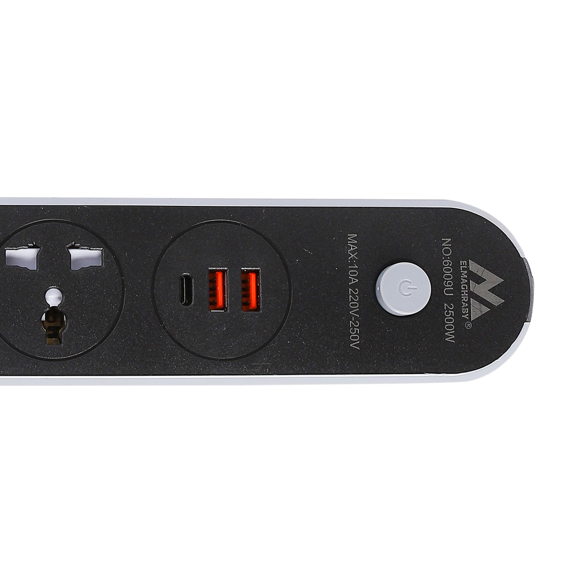 مشترك كهربائي المغربي 3 عين كارت فاكيوم USB موديل 6009 