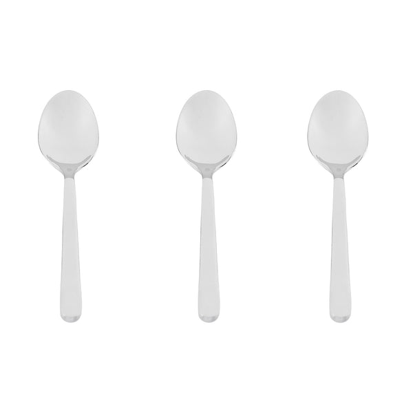 6-Piece Oval Handle Dessert Spoon Set Model 6258