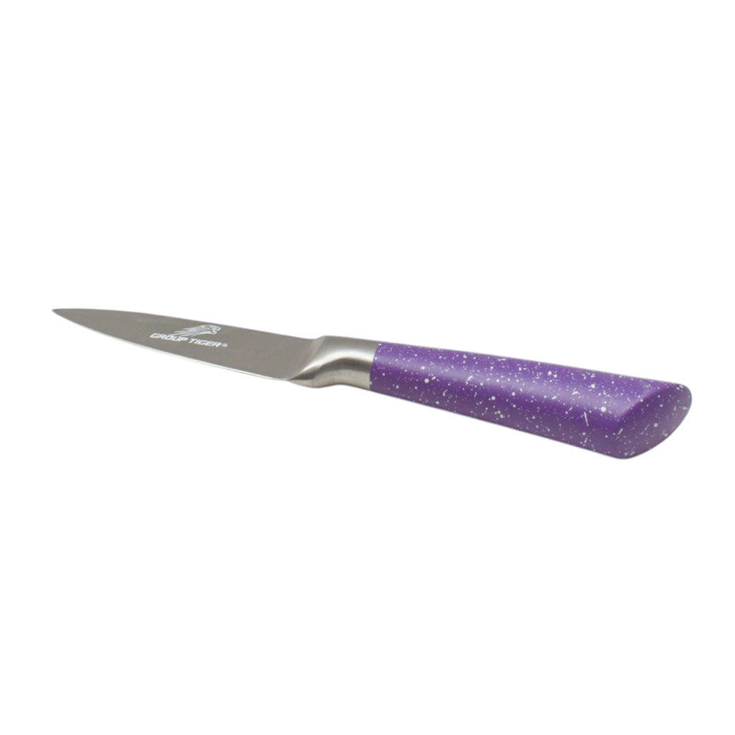 5-piece knife set on a stand