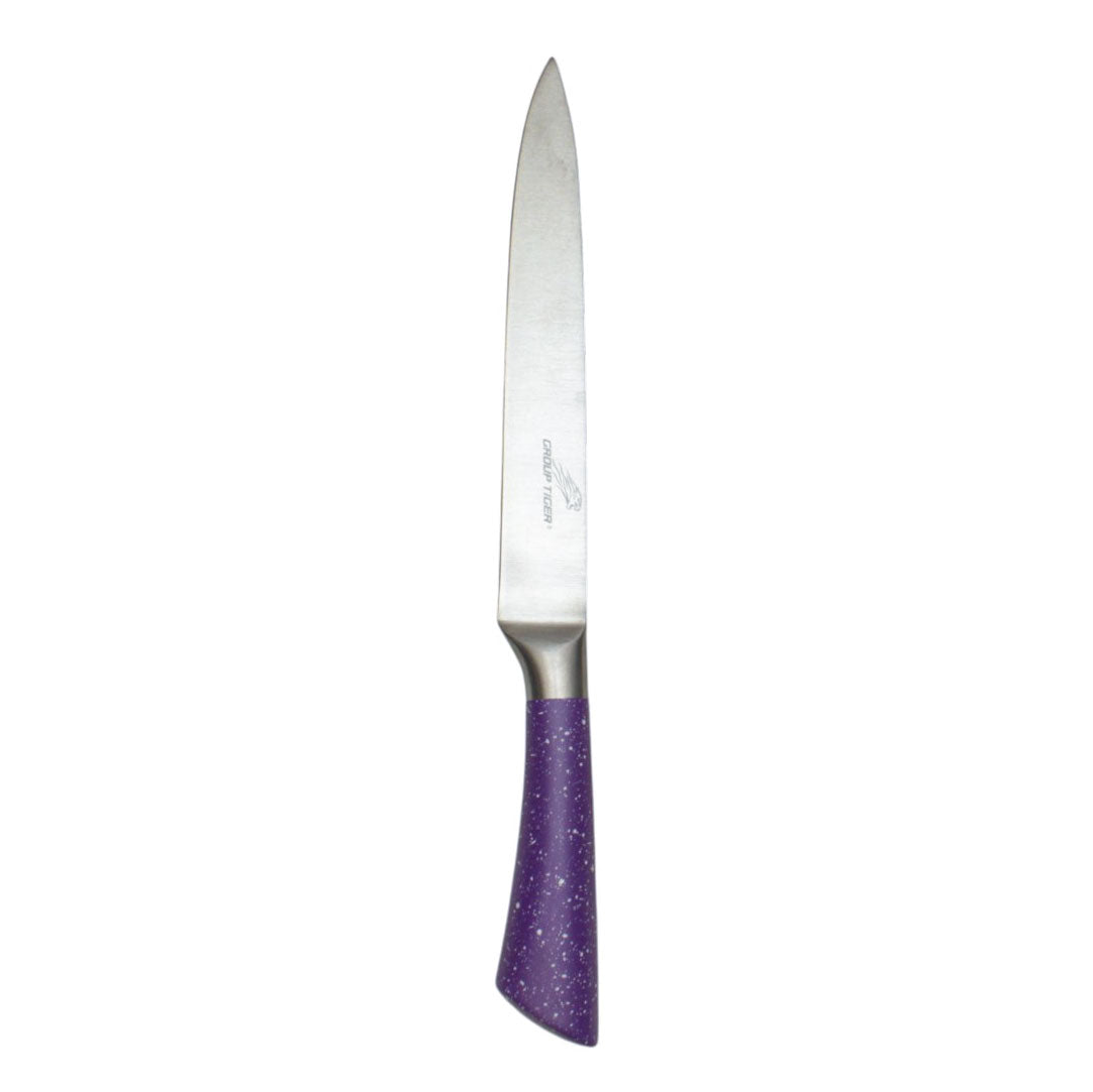 5-piece knife set on a stand