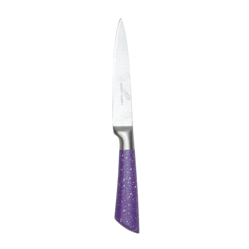 5-piece knife set on a stand