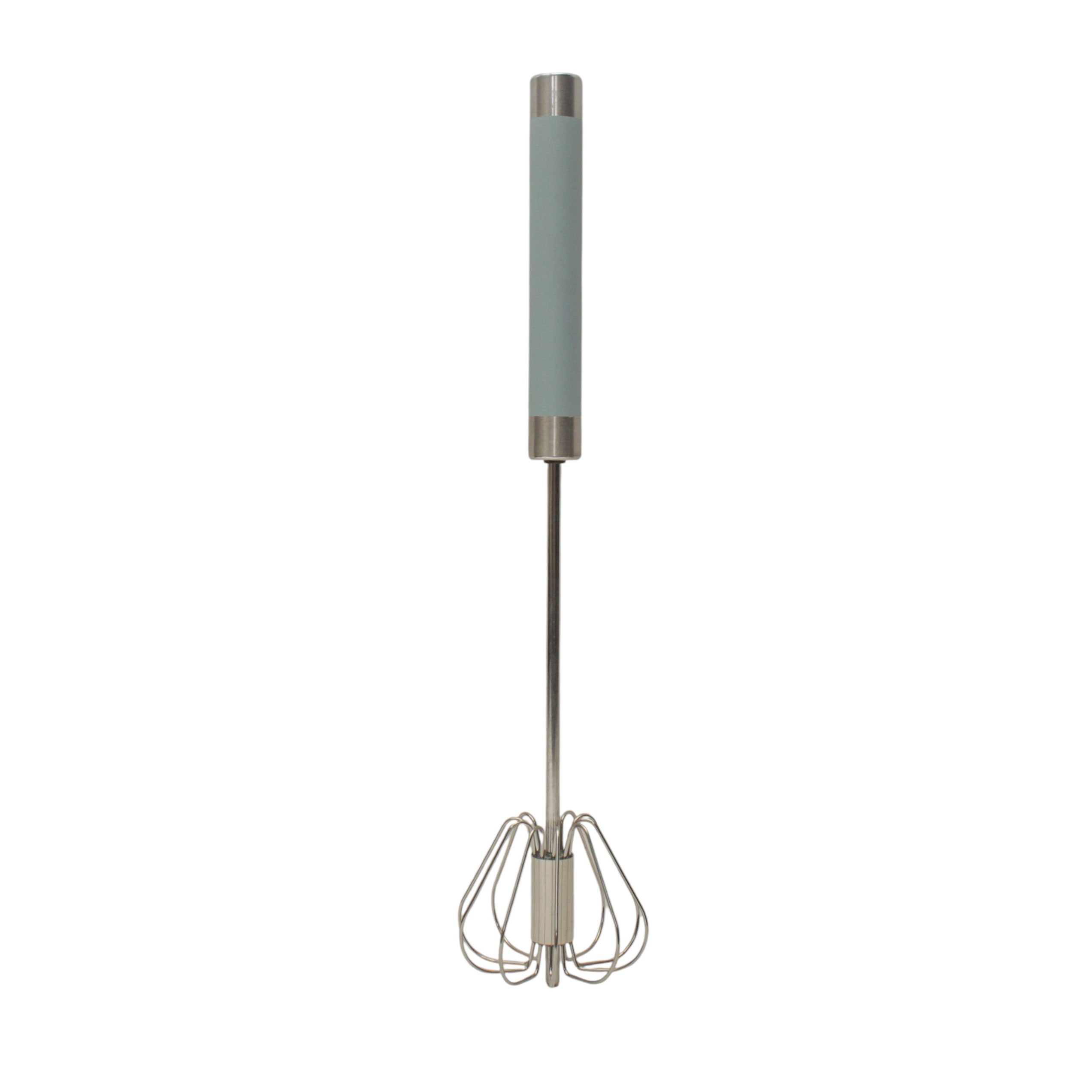 Egg beater with stainless steel zipper