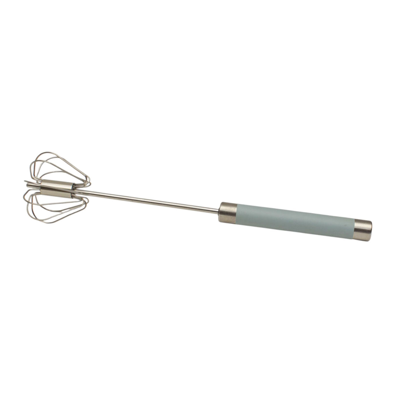 Egg beater with stainless steel zipper