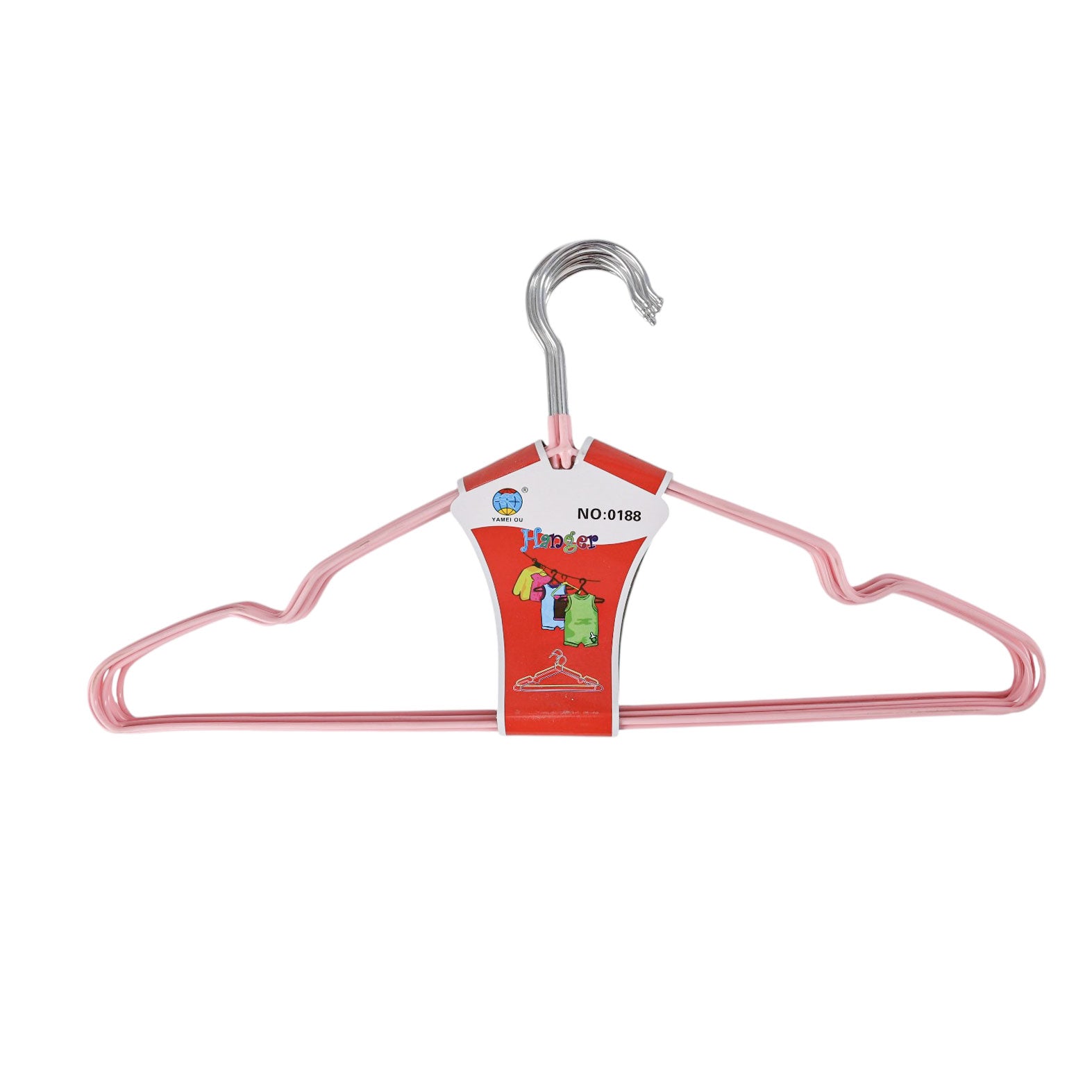 10-piece galvanized hanger set in various colors