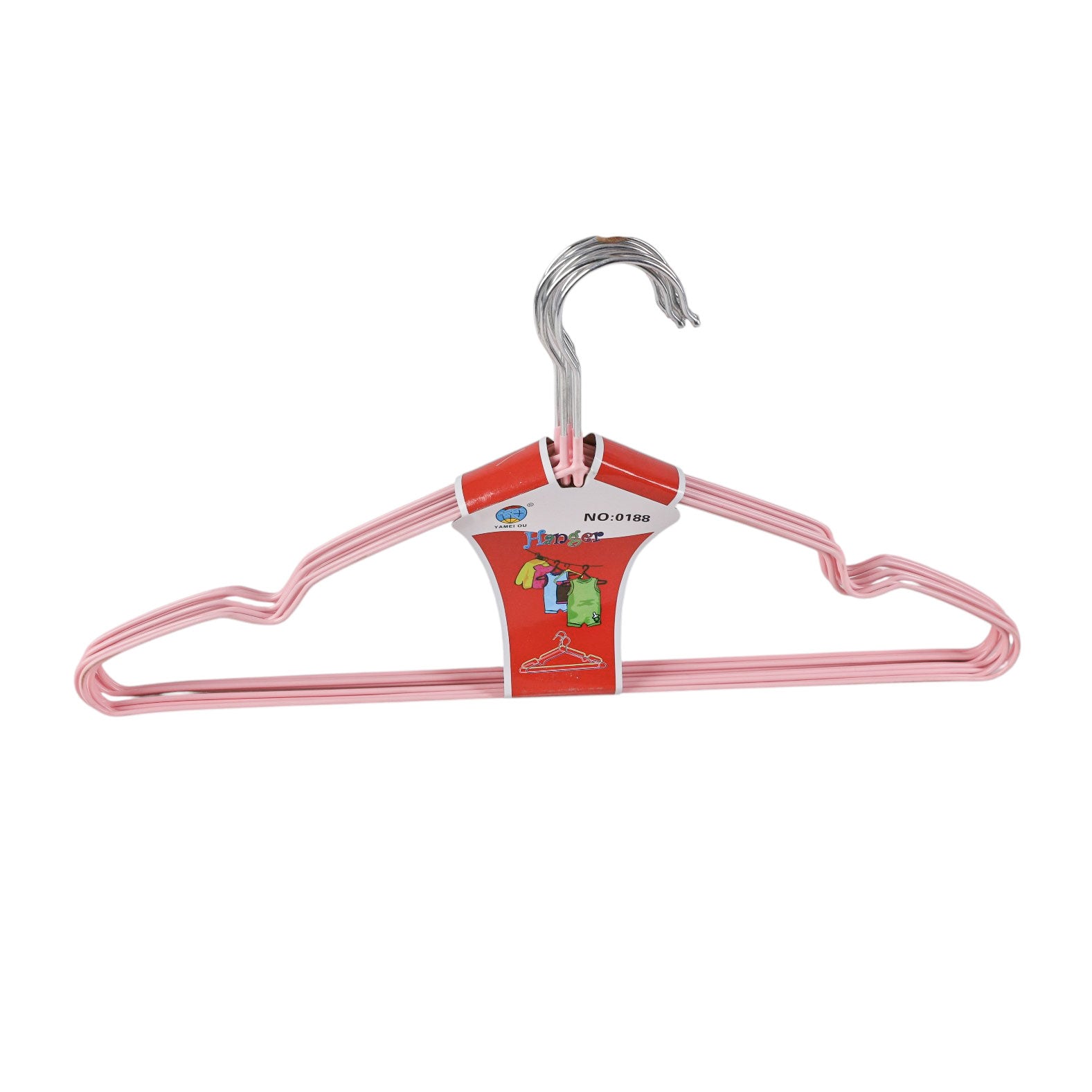 10-piece galvanized hanger set in various colors