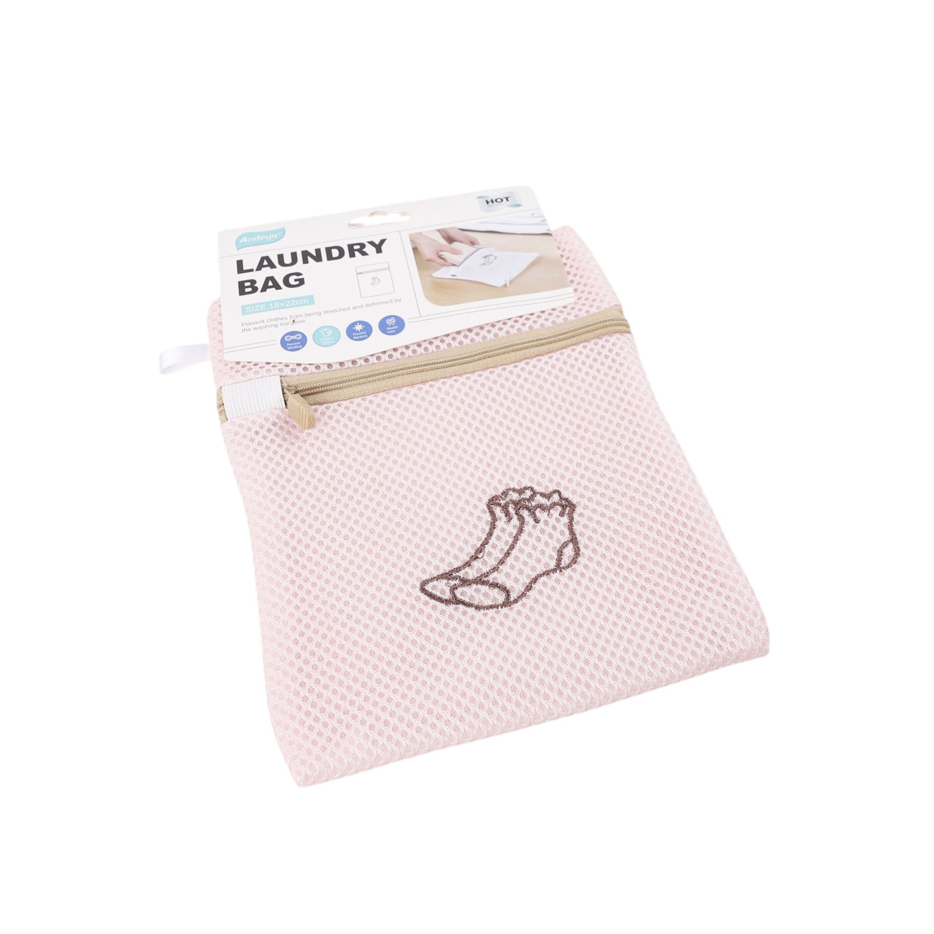 كيس شرابات LAUNDRY BAG مربع صغير موديل 2160