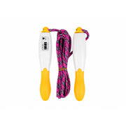 Transparent hand skipping rope with counter
