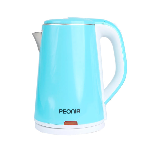 غلاية كهربائية بلاستيك PEONIA الوان 2 لتر موديل 8802