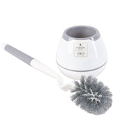 Toilet Brush with Zigzag Plastic Handle Base Model 11148