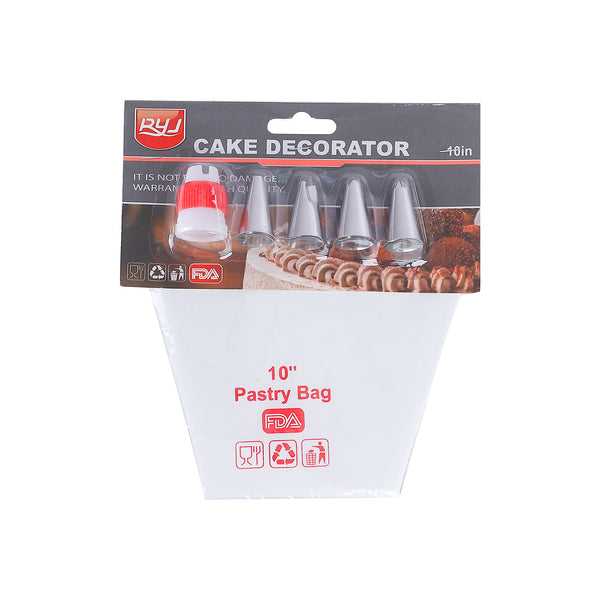 طقم قمع كريمة قماش 5 قطع موديل 1288