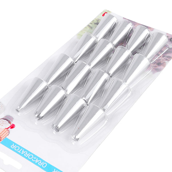 طقم غيار قمع كريمة ستانلس 16 قطعة موديل 1287