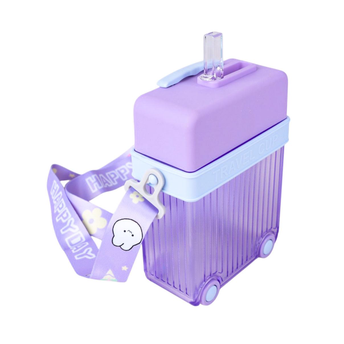 زمزمية اطفال بلاستيك TRAVEL CUP بالعجل موديل A213-441