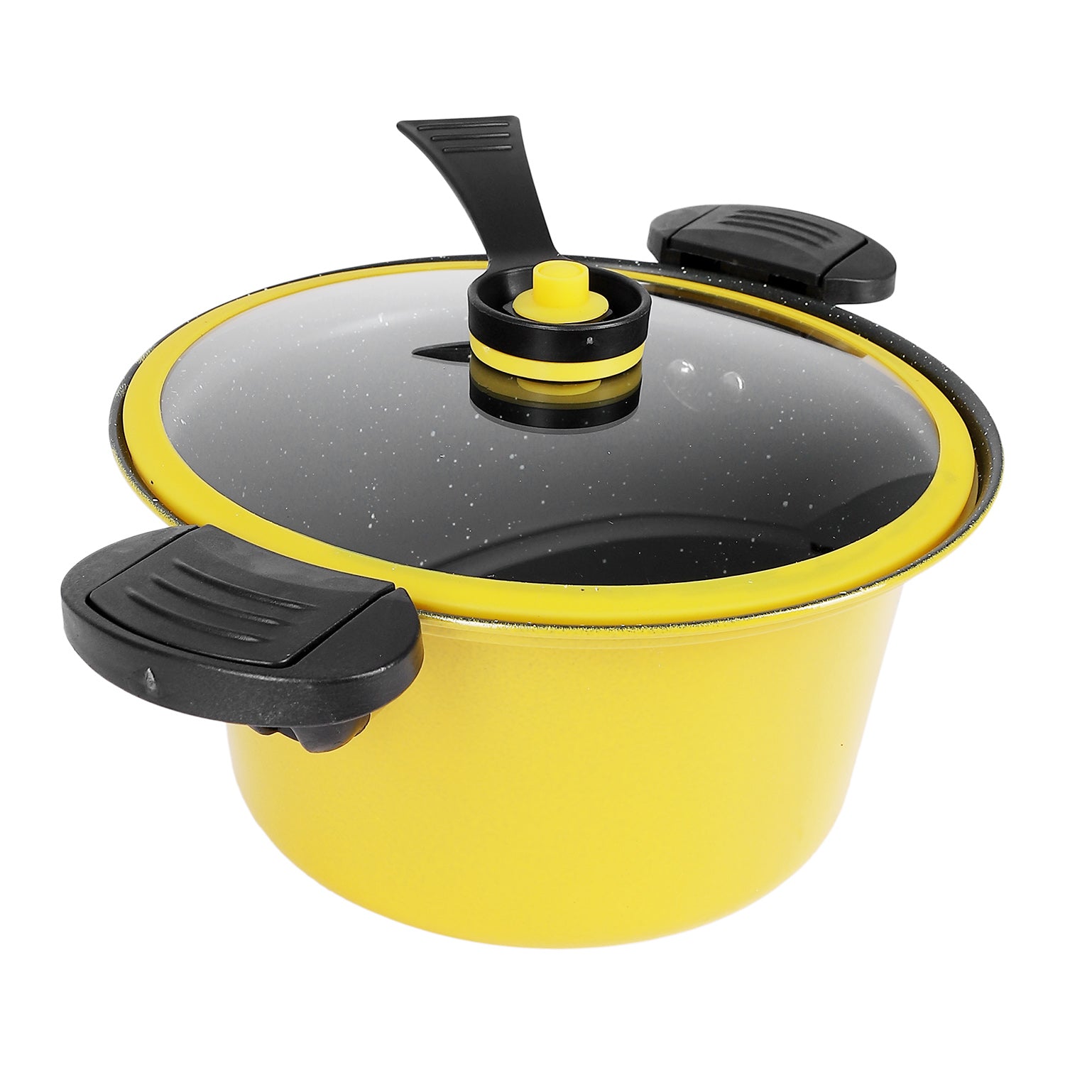 حلة تحمير بطوط وغطاء زجاج G.DUCK مقاس 22 