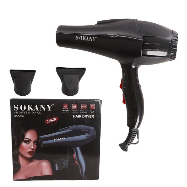 مجفف شعر 2300 وات SOKANY موديل SK-3618