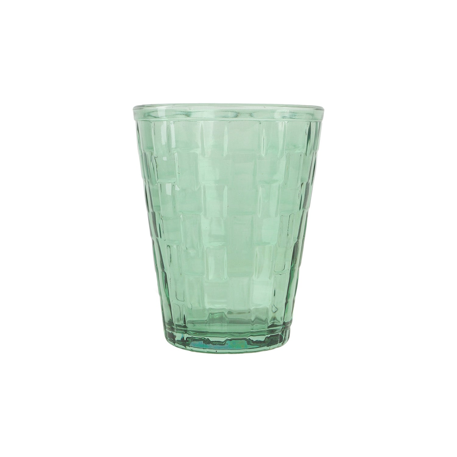 طقم كوب زجاج + طبق غويط 6 قطعة موديل BAR-19-8 