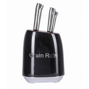 طقم سكينة مطبخ GRAIN RAIN استانلس + استاند موديل 19557-700 