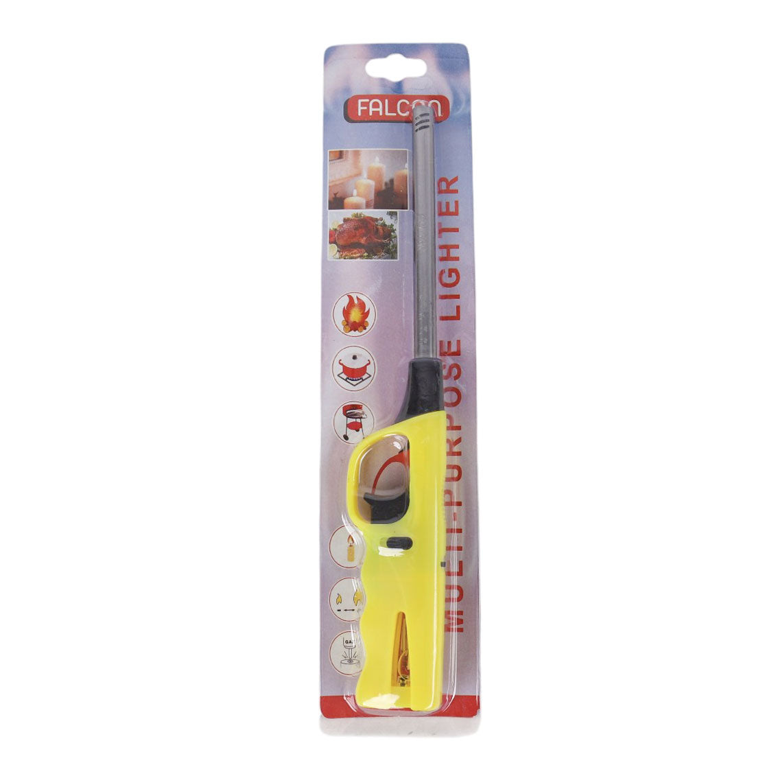 ولاعة غاز FALCON ستانلس 
