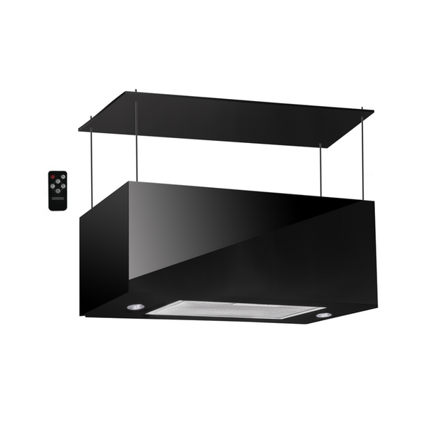 DIAMOND BL ISLAND90cm شفاط مطبخ تركى ,3 سرعات, اضاءة ليد قوة شفط 1000