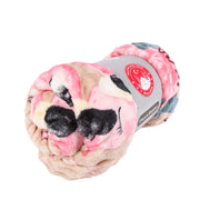 مفرش دفاية موهير نص بطانية  FLEECE BLANKET مشجر حفر-بيج
