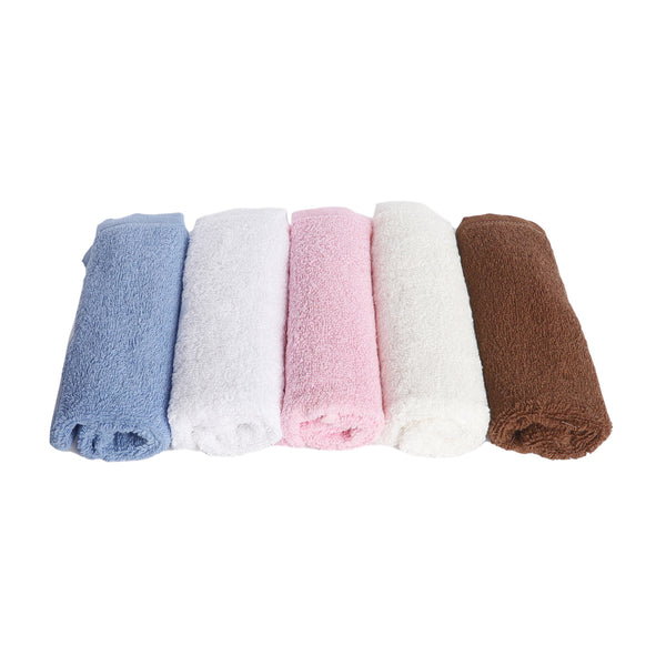 NOURY TEX 5-Piece Plain Toilet Towel Set