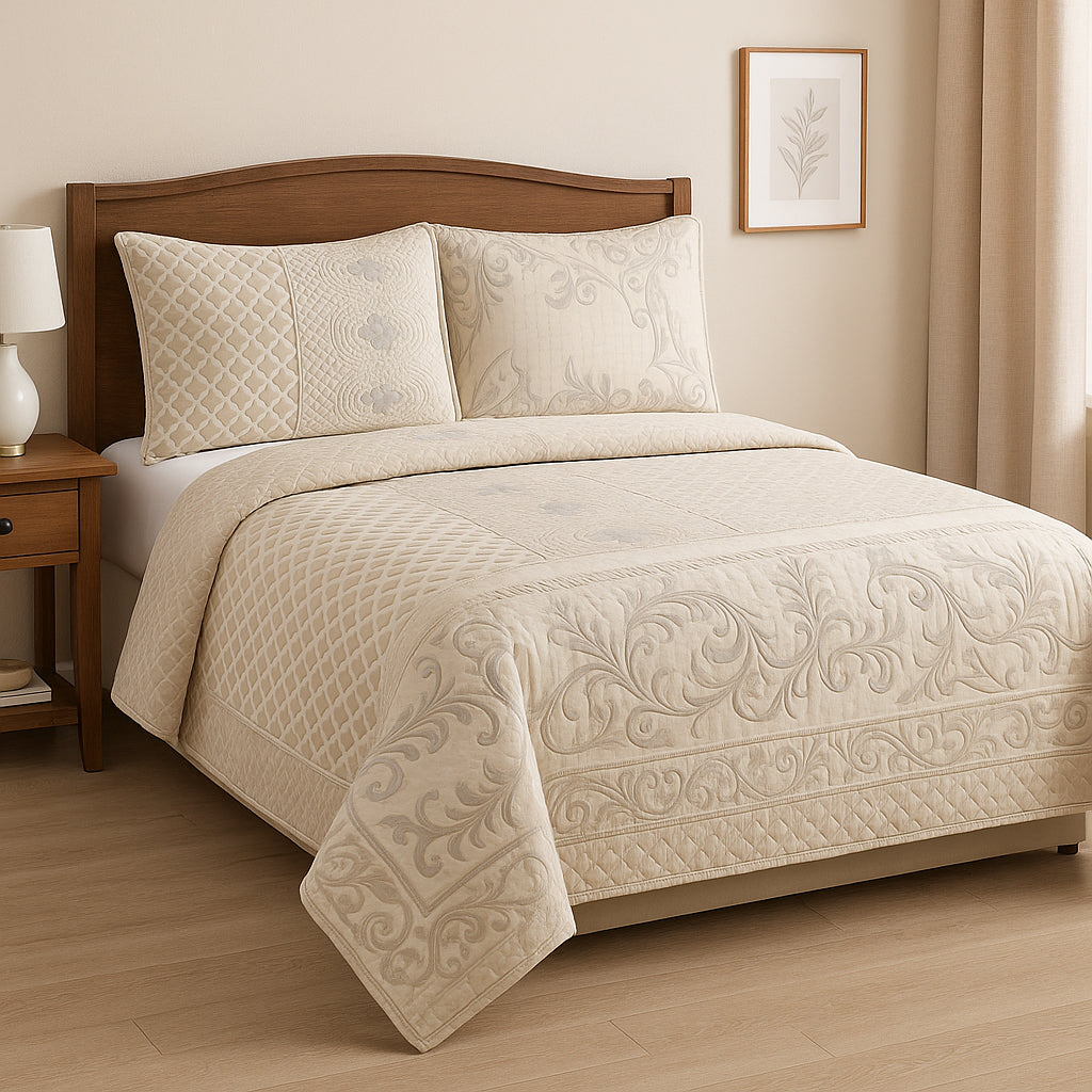 كوفرتة سرير اطفال 4 قطعة MARO مايلا مشجر 190*250 