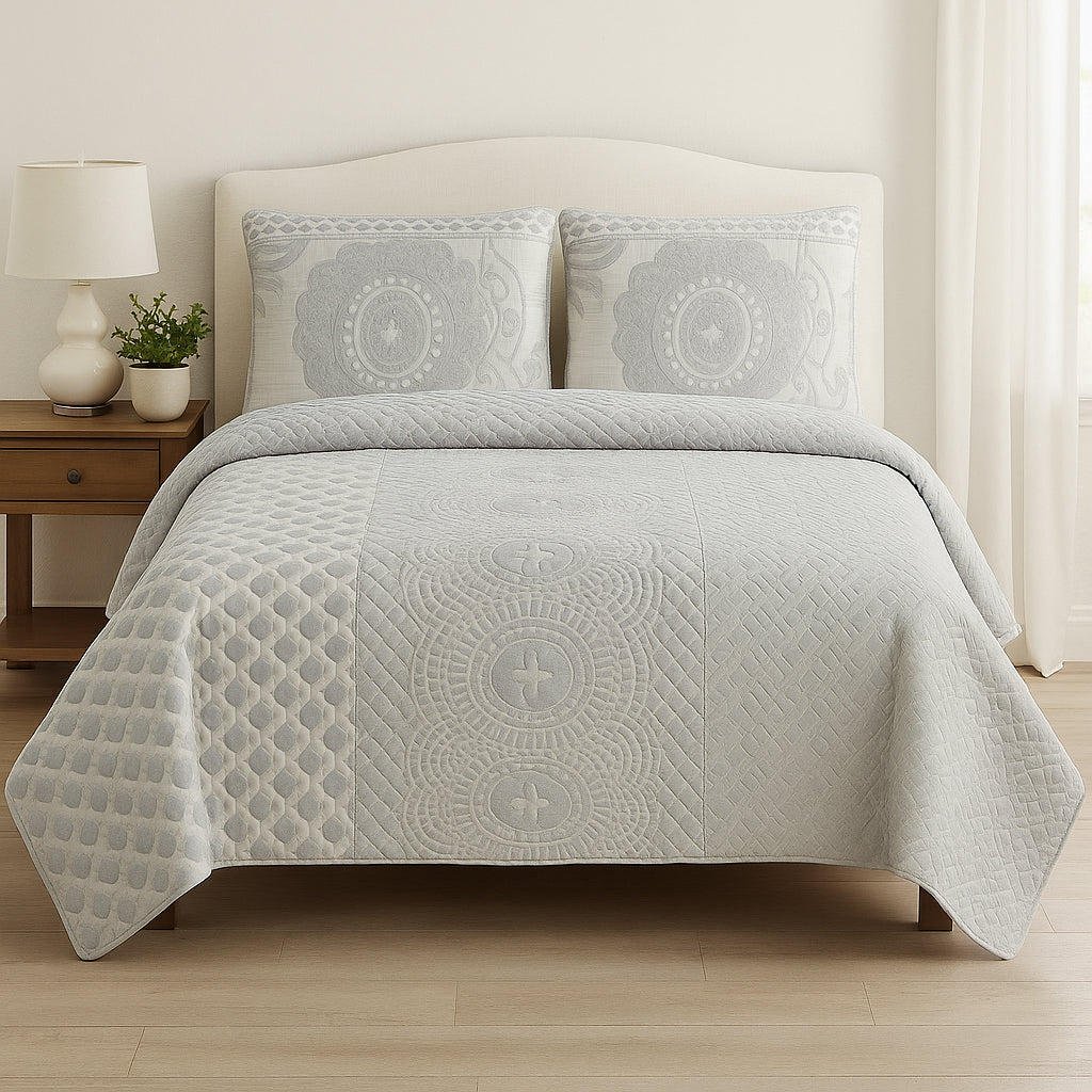 كوفرتة سرير اطفال 4 قطعة MARO بيرلا مشجر 190*250 
