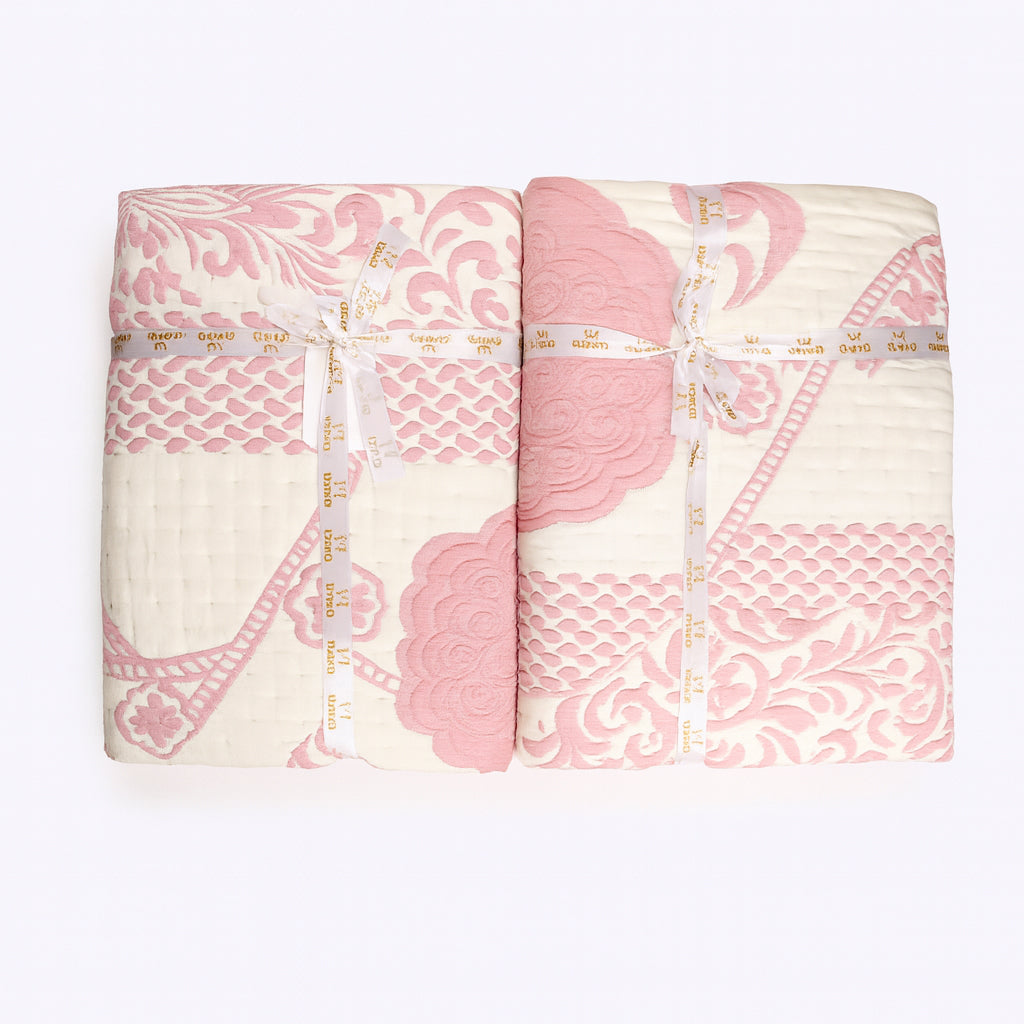 كوفرتة سرير اطفال 4 قطعة MARO بيرلا مشجر 190*250 
