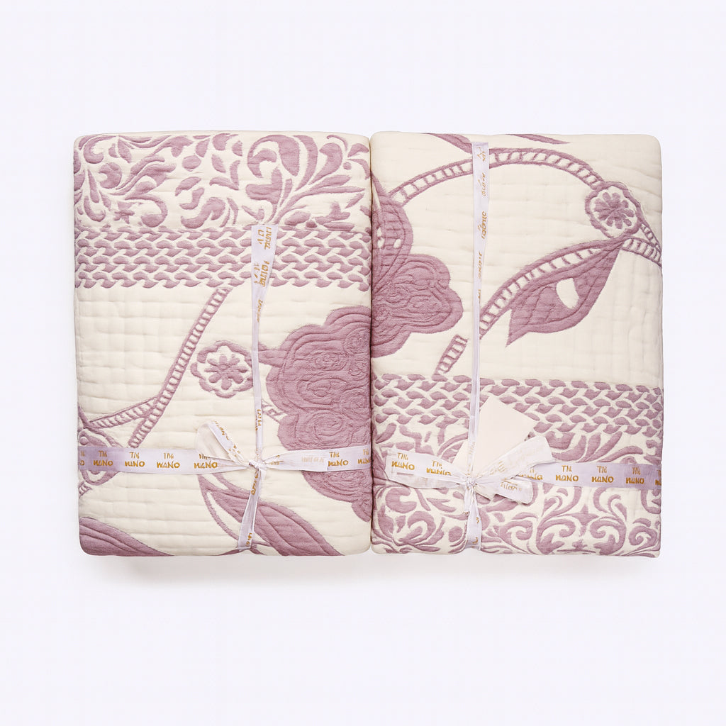 كوفرتة سرير اطفال 4 قطعة MARO بيرلا مشجر 190*250 