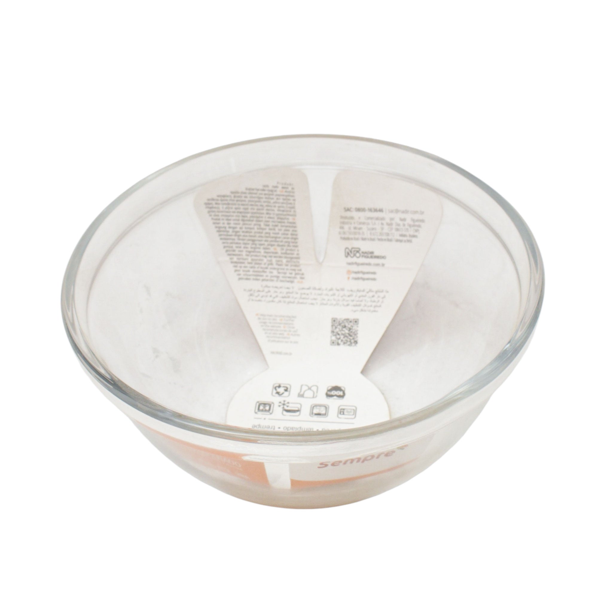 Pyrex bowl, 1 liter, Sempere model 6519