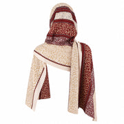 Emma cotton scarf with a pattern
