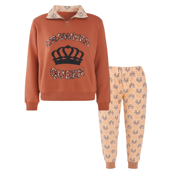 ترنج حريمي شتوي قطن حور العين عادي موديل 606