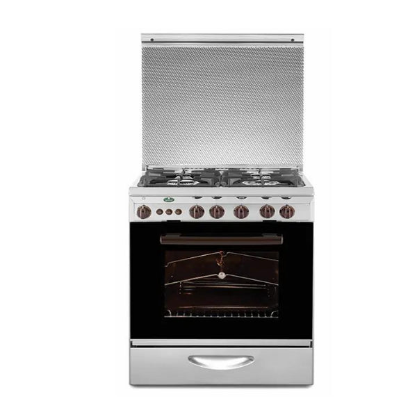 فرن 4 شعلة 60 ستيل مدور - كريازي