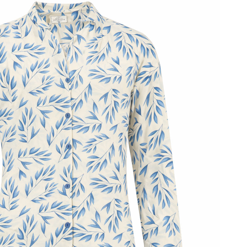 بيجامة حريمي صيفي قطن REGINA كم مشجر موديل 1746 