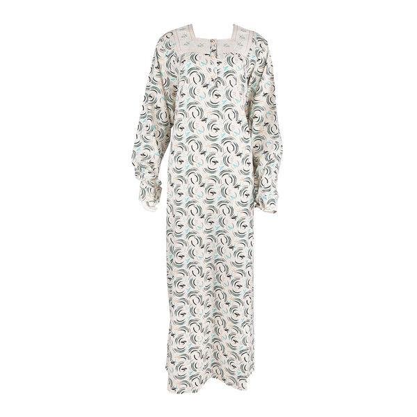 Women's summer cotton sleeve galabiya, special patterned, 2006 model