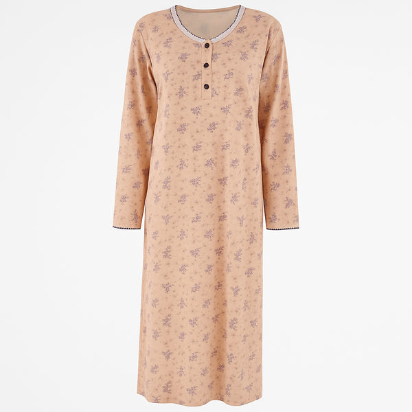 Arabella women's winter cotton jalabiya, model 5015