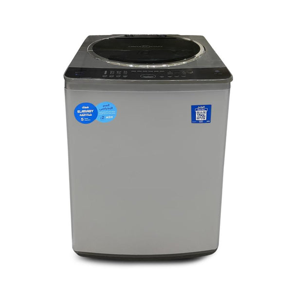 Toshiba washing machine, 10 kg, new shape, silver 1050