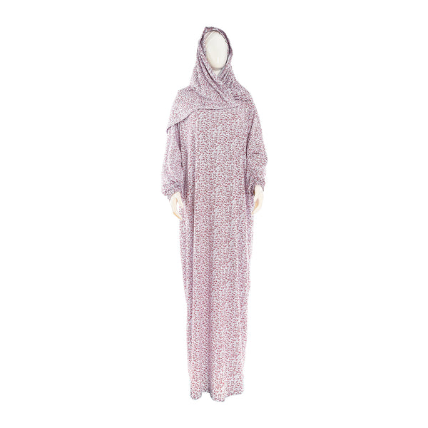Crown women's summer special patterned abaya, model 515