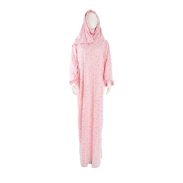 Crown women's summer special patterned abaya, model 517