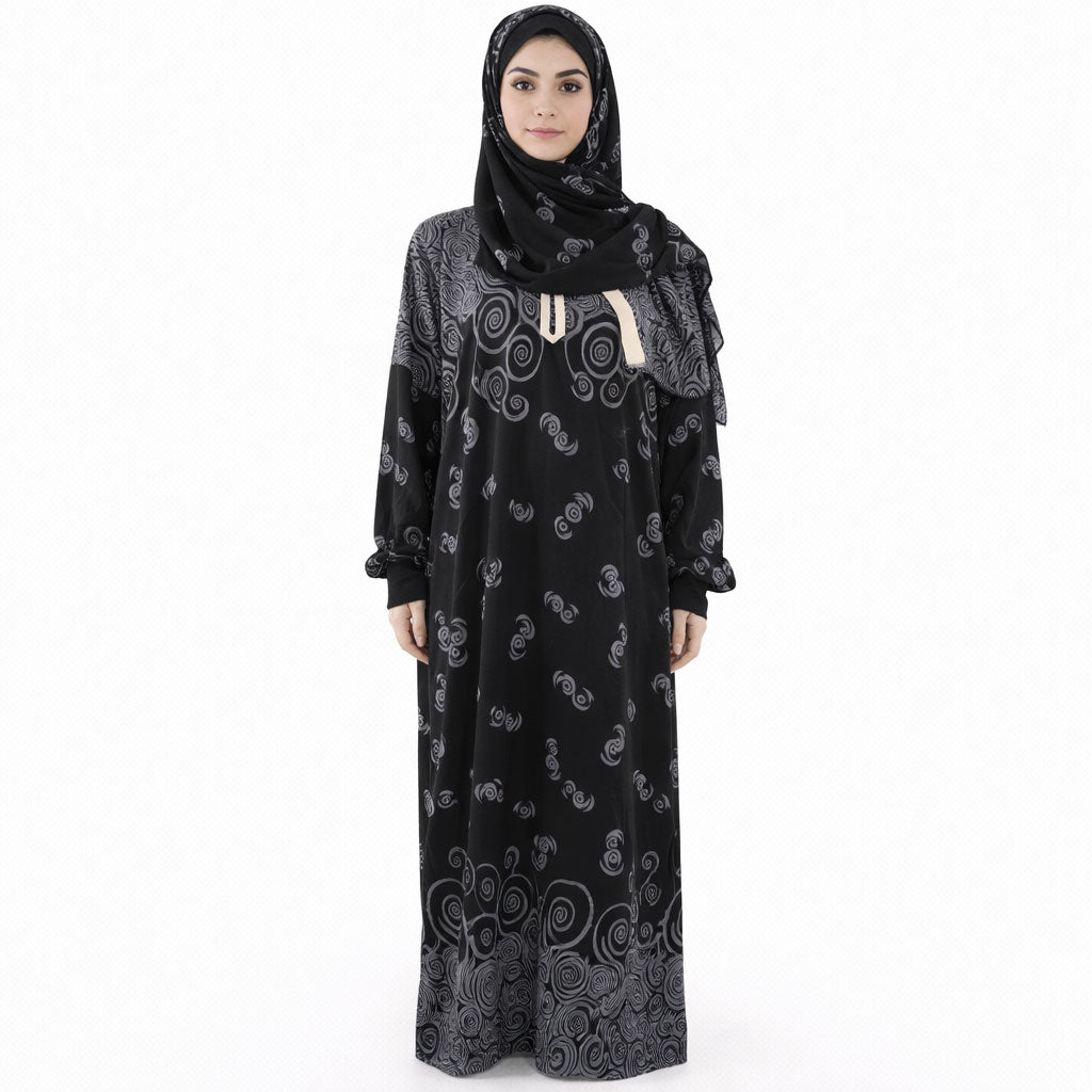 اسدال حريمي فسكوز FREE SIZE مشجر 