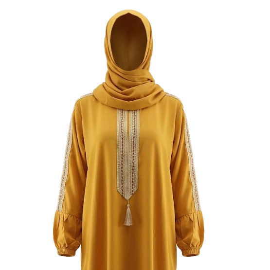 اسدال حريمي GAMILA فري سايز سادة موديل 778-1 