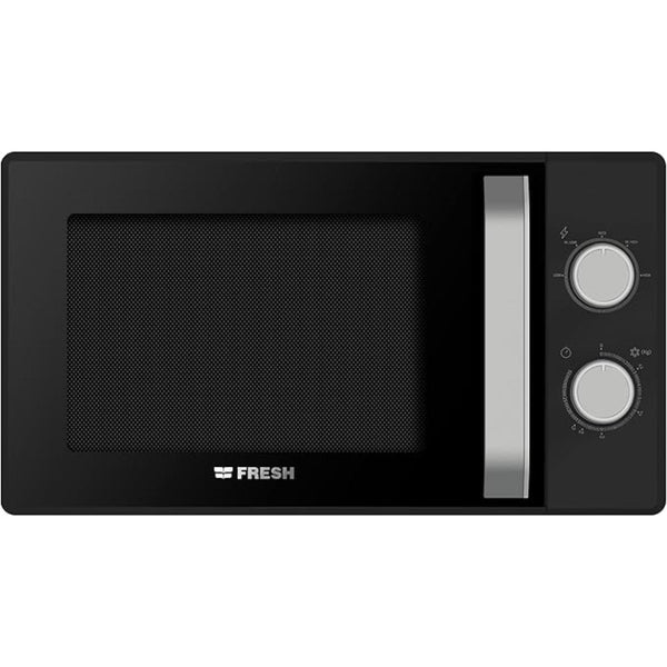 ميكروويف فريش 25لتر سولو ميكانيكل اسود 800وات